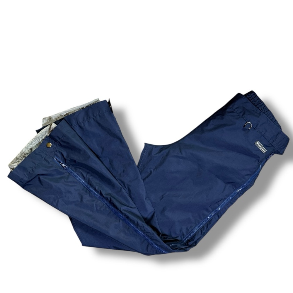 Vintage Men's North Face Windy Pass Navy Blue Snow Pants
